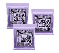 3 PACK Ernie Ball 2227 Ultra Slinky 10-48 Nickel Wound Electric Strings