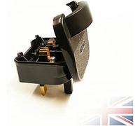 3 Pack Euro Plug Converter 2 Pin to 3 Pin Schuko SCP Plug - Fused UK Main 13A Adaptor, BS5733 Compliant