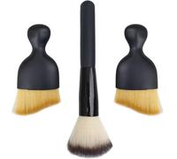3 Pack Exquisite Microfiber Duster Brushes, Feather Duster,Car Interior Cleaning Brush - Cleaning Tool Efficient Dust Removal for Car Interior, Computers, Keyboards, Photo Frames, Digital Devices