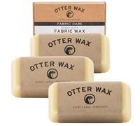3-Pack: Extra-Large Fabric Wax : All Natural Water Repellent by Otter Wax : 5oz Bar