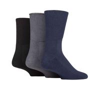 3 Pack Extra Wide Bamboo Diabetic Socks for Swollen Legs