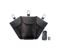 3 Pack Faraday Pouch For Car Keys - RFID Signal Blocking Bag, Anti-Theft Key Fob Protector for Vehicle Security (Black)
