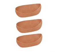 3 Pack Felt Plant Basket Liners For Hanging And Window Boxes Fabric Liners With Foldable Design For Easy Use And Effective Bird Nesting Prevention(24in)