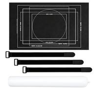 3 Pack Felt Puzzle Mat Set, Jigsaw Puzzle Mat, Puzzle Mats For Jigsaws 1500, Portable Jigsaw Mat, Jigsaw Accessories, Large Puzzle Board for Kids, Black