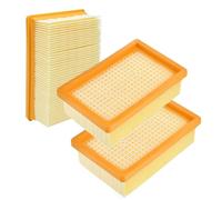 3 Pack Filter Replacement for Karcher MV4 MV5 MV6 WD4 WD5 WD6 Wet & Dry Vacuum Cleaner, Flat Pleated Hoover Filters