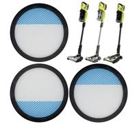 3 Pack Filter Replacement for Ryobi 18V 1 + Cordless Stick Vacuum PBLSV716K, PBLSV716B, PBLSV717K, PBLSV717B, PCL720K, PCL720, Compare to Part A32SV720N