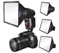 (3 Pack) Flash Diffuser Light Softbox by Altura Photo (Universal, Collapsible with Storage Pouch) for Canon, Yongnuo and Nikon Speedlight