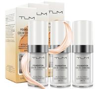 3 pack Flawless Colour Changing Foundation Warm Skin Tone Foundation 30 mL,Moisturizing Makeup, Naturally, Long Lasting for Face Makeup, Waterproof Liquid Foundation