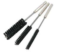 3-Pack Flexible Silicone Carbide Honing Brushes 60 & 80 Grit 150mm for Surface Preparation & Polishing CT5191