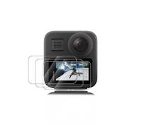3 Pack for GoPro Max 2 9H HD Tempered Glass Screen Protector - Anti-Scratch & Bubble-Free, toergy Shockproof