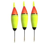 3 Pack for Night Fishing, Lighted High Float Tackle for Freshwater and Coastal Use Fishing Bobbers Bobber Float Tackle Night Bobber Shore Rig Lake River Coastal Angling Box Line Watcher Outdoor Gear
