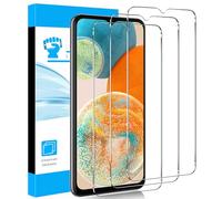 [3 Pack] for Samsung Galaxy A23 Screen protector, Tempered Glass HD Clear 9H Hardness Protector Film for Galaxy A23 5G 6.6” 2022, Anti Scratch Bubble free Easy Install Case friendly - Transparent
