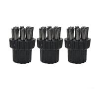 3 Pack For Steam Mop Brush Heads for Optimal Performance on Various Surfaces (M8 stainless steel)