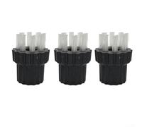 3 Pack For Steam Mop Brush Heads for Optimal Performance on Various Surfaces (M8 white brush)