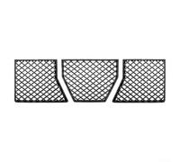 3 Pack Front Bumper Center Lower Grille Mesh Guard for BMW G87 M2 2023-2025, Matte Black ABS Plastic Sporty Trim Cover with Improved Airflow Cooling, Grill Mesh(Carbon Fiber)
