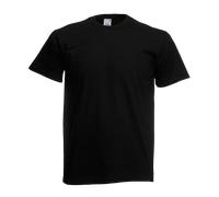 3 Pack Fruit of the Loom Mens T Shirts 100% Cotton Plain Short Sleeve Tee