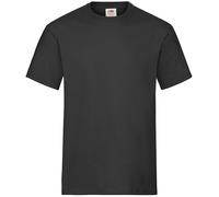 3 Pack Fruit Of The Loom SA-101 Summer T-shirt Men's Heavy Cotton Plain T-Shirt