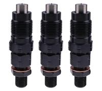 3-Pack Fuel Injector 9430610416 8970799761 Compatible for Isuzu 3LB1 3LD1 4LE1 Engine Hitachi EX40U EX50U EX58MU Sumitomo SH55U Excavator