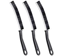 3-Pack Gap Cleaning Brush Set | Ultra-Thin Magic Crevice Brush for Bathroom Tiles, Kitchen Sink & Window Slots | Durable Nylon Bristles| Grout Cleaner Tool for Narrow Gaps