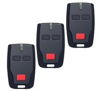 3 Pack Garage Remote for BFT MITTO B2, 433.92MHZ Electric Gate Fob, 2 Channels Garage Door Remote Fit for Rolling BFT Mitto 2, Kleio, Ghibli, TRC 2, Kleio, Ghibli,TR
