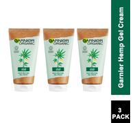 3 PACK - Garnier Organic Help Multi-Restore Hemp Gel Cream with Vitamin E 50ml