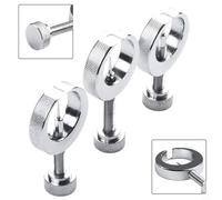 3 Pack Gauge Needle Puller Extractor Tool for Pressure Gauges, Stainless Steel Dial Indicator Remover with 0.7/1.0/1.2mm Tips, 5.6 cm Handle