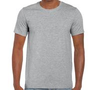 3 PACK Gildan Mens T-Shirt Softyle Plain 100% Ringspun Cotton Crewneck Tee Top