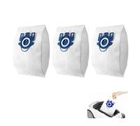 3 Pack GN Vacuum Hoover Bags Replacements Compatible with Miele Classic C1, Complete C1/C2/C3, S227, S240, S280, S400, S6, S2, S5, S400i-S456i Canister Vacuum Cleaners,Blue Filtration Bags