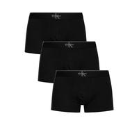 3 Pack Graphic Monogram Trunks Black M