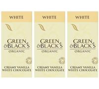 (3 PACK) - Green & Blacks - Organic White Chocolate | 100g | 3 PACK BUNDLE