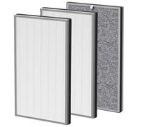 3 Pack HE061 True HEPA Replacement Filter Compatible with Shark Air Puri-fier 6(HE601 & HE602), #HE6FKPET