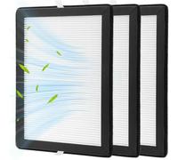 3 Pack HEPA Filter Compatible MeacoDry Arete One 10L 12L Replacement | 2 in 1 Dehumidifier Air Purifier Filter 21x15.5x1cm, Replacement for Home Air Cleaning and Fresh Indoor Environment