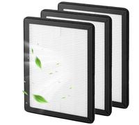 3 Pack HEPA Filter Compatible with MeacoDry Arete One & Two 10L/ 12L Dehumidifier and Air Purifier, Mellbree H13 Hepa Replacement Filter Captures Dust, Pollen, Pet Dander & Odours for Clean Air