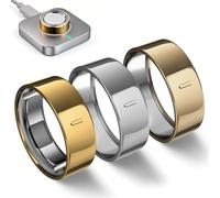 3 Pack High-Gloss Plated Covers Compatible with Oura Ring Gen 4/Oura Gen 3