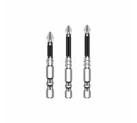 3 Pack High-Magnetic Screwdriver Drill Bit Set, Magnetic Screwdriver Bits Anti Slip Precision & Durable Alloy Steel Screw Holder for Electric Drivers & Drills (5cm+6.5cm+7cm)