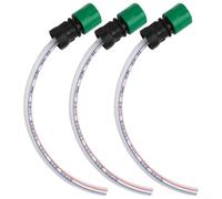 3 Pack High Pressure Washer Adapter Quick Connect 15 Inch Extension Wand Compatible with for Battery Power Cleaner for Garden Car Patio Cleaning
