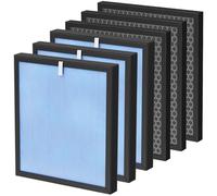 3 Pack, HSP001 fil-ter Replacement Compatible with HATHA-SPACE Smart Air puri-fiers HSP001, 4-Stage Fil-tration H13 True Hepa + Activated Carbon Pre-fil-ter, fil-ter for Dust, Pet Hair, Odors