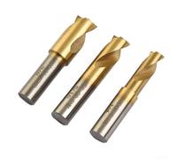 3 Pack HSS Spot Weld Cutter Bits, 6 5mm, 8mm, and 10mm for Enhanced Cutting