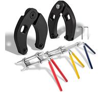 3 Pack Hydraulic Seal Installation Tools & 1266 Adjustable Gland Nut Wrench & 7463 Small Universal Gland Wrench, Hydraulic Cylinder Spanner Wrench Piston Repair Seal Kit, Farm & Construction Equipment