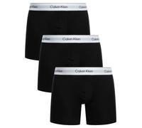 Calvin Klein 3 Pack of Icon Cotton Stretch Boxer Briefs, Black, Size 2Xl, Men Black