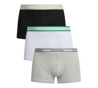 3 Pack Icon Cotton Trunks Black/Heavenly Iris/Grey Heather XXL