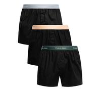3 Pack Icon Slim Boxers Black (Darkest Spruce/Orange/Grey) M