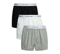 3 Pack Icon Slim Boxers Black/White/Grey XL