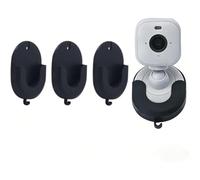 3 Pack Indoor Camera Mount, No Drill Adhesive Wall Mount for Blink Camera and Ring Indoor Cam, Camera Bracket Compatible with Ring Indoor Cam/Plus/Mini 2K, No Screws
