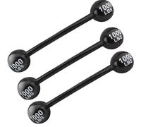 3 Pack Inflatable Dumbbell Inflatable Barbell Giant Inflatable Dumbbell Prop Fake Weights Cosplay Props for Kids Party Decoration Photo Props Accessory