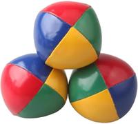 3 Pack Juggling Balls Set - Soft, Durable, Easy to Grip - 2 Inch/5cm Colorful Bean Balls for Beginners, Kids, Adults, and Pros - Circus Toy for Practice, Coordination, and Outdoor Fun