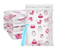 3 Pack Jumbo Vacuum Storage Bags for Duvets, Bedding - Reusable Space Saver Bags, Extra Large Compressed Vaccum Storage Bags for Duvets KingSize,