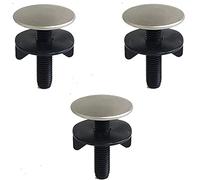 3 Pack Kitchen Sink Hole Cover Sink Faucet Hole Cover Kitchen Sink Tap Hole Plate Stopper Cover Blanking Metal Stainless Steel Plug