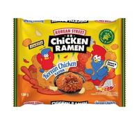 (3 PACK) KOST Korean BBQ Chicken Flavour Stir Fried Noodle | Korean-Inspired Instant Raamen Noodles | Quick & Easy Fusion | Pick your Flavour! (3 x 128g, Korean Chicken)