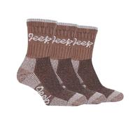 3 Pack Ladies Cotton Cushioned Hiking Socks